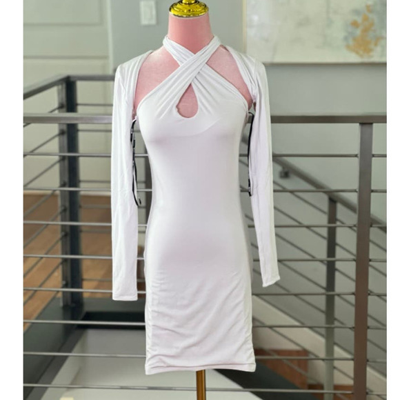 Ser.o.ya Lana Mini Dress in White - Picture 1 of 8